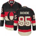 Ottawa Senators #95 Matt Duchene Authentic Black Third NHL Jersey
