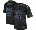 Los Angeles Chargers #97 Joey Bosa Elite Lights Out Black Football Jersey