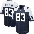 Dallas Cowboys #83 Terrance Williams Game Navy Blue Throwback Alternate NFL Jersey