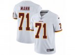 Washington Redskins #71 Charles Mann Vapor Untouchable Limited White NFL Jersey