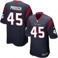 Houston Texans #45 Jay Prosch Game Navy Blue Team Color NFL Jersey