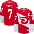Detroit Red Wings #7 Ted Lindsay Premier Red 2016 Stadium Series NHL Jersey