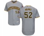 Pittsburgh Pirates Clay Holmes Grey Road Flex Base Authentic Collection Baseball Player Jersey