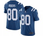 Indianapolis Colts #80 Chester Rogers Royal Blue Team Color Vapor Untouchable Limited Player Football Jersey