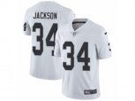 Oakland Raiders #34 Bo Jackson Vapor Untouchable Limited White NFL Jersey