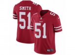 San Francisco 49ers #51 Malcolm Smith Vapor Untouchable Limited Red Team Color NFL Jersey