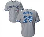 Toronto Blue Jays #29 Jesse Barfield Replica Grey Road Baseball Jersey