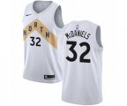 Toronto Raptors #32 KJ McDaniels Swingman White NBA Jersey - City Edition