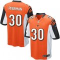 Cincinnati Bengals #30 Cedric Peerman Game Orange Alternate NFL Jersey