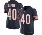 Chicago Bears #40 Gale Sayers Navy Blue Team Color Vapor Untouchable Limited Player Football Jersey