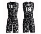 San Antonio Spurs #18 Marco Belinelli Swingman Camo Basketball Suit Jersey - City Edition