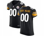 Pittsburgh Steelers Customized Black Team Color Vapor Untouchable Elite Player Football Jersey