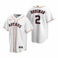 Nike Houston Astros #2 Alex Bregman White Home Stitched Baseball Jersey