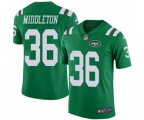 New York Jets #36 Doug Middleton Elite Green Rush Vapor Untouchable Football Jersey