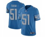 Detroit Lions #51 Jahlani Tavai Blue Team Color Vapor Untouchable Limited Player Football Jersey