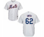 New York Mets Drew Smith Replica White Home Cool Base Baseball Player Jersey