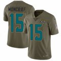 Jacksonville Jaguars #15 Donte Moncrief Limited Olive 2017 Salute to Service NFL Jersey