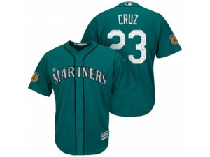 Seattle Mariners #23 Nelson Cruz 2017 Spring Training Cool Base Stitched MLB Jersey