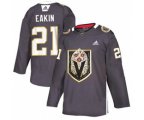 Vegas Golden Knights #21 Cody Eakin Grey Latino Heritage Night Stitched Hockey Jersey