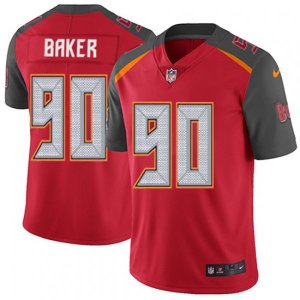 Tampa Bay Buccaneers #90 Chris Baker Red Team Color Vapor Untouchable Limited Player NFL Jersey