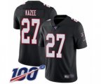 Atlanta Falcons #27 Damontae Kazee Black Alternate Vapor Untouchable Limited Player 100th Season Football Jersey