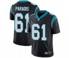 Carolina Panthers #61 Matt Paradis Black Team Color Vapor Untouchable Limited Player Football Jersey