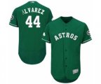 Houston Astros Yordan Alvarez Green Celtic Flexbase Authentic Collection Baseball Player Jersey