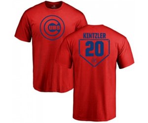 Baseball Chicago Cubs #20 Brandon Kintzler Red RBI T-Shirt