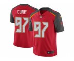 Tampa Bay Buccaneers #97 Vinny Curry Red Team Color Men Stitched NFL Vapor Untouchable Limited Jersey