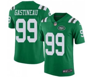 New York Jets #99 Mark Gastineau Elite Green Rush Vapor Untouchable Football Jersey
