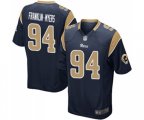 Los Angeles Rams #94 John Franklin-Myers Game Navy Blue Team Color Football Jersey