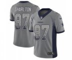 Dallas Cowboys #97 Taco Charlton Limited Gray Rush Drift Fashion Football Jersey
