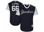 New York Yankees #68 Dellin Betances D. Dawg Authentic Navy Blue 2017 Players Weekend MLB Jersey