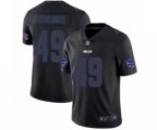Buffalo Bills #49 Tremaine Edmunds Limited Black Rush Impact NFL Jersey