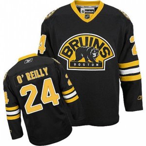 Boston Bruins #24 Terry O\'Reilly Premier Black Third NHL Jersey