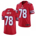 Buffalo Bills Retired Player #78 Bruce Smith Nike Red Color Rush Vapor Limited Player Jersey