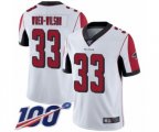 Atlanta Falcons #33 Blidi Wreh-Wilson White Vapor Untouchable Limited Player 100th Season Football Jersey