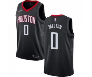 Houston Rockets #0 De\'Anthony Melton Swingman Black NBA Jersey Statement Edition