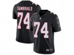 Atlanta Falcons #74 Ty Sambrailo Black Alternate Vapor Untouchable Limited Player NFL Jersey
