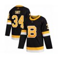 Boston Bruins #34 Paul Carey Authentic Black Alternate Hockey Jersey