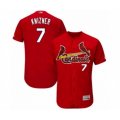 St. Louis Cardinals #7 Andrew Knizner Red Alternate Flex Base Authentic Collection Baseball Player Jersey