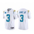 Los Angeles Chargers 2022 #3 Derwin James Jr. White With 2-star C Patch Vapor Untouchable Limited Stitched Jersey