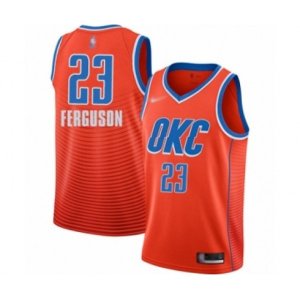 Oklahoma City Thunder #23 Terrance Ferguson Swingman Orange Finished Basketball Jersey - Statement Edition