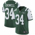 New York Jets #34 Isaiah Crowell Green Team Color Vapor Untouchable Limited Player NFL Jersey