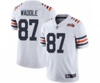 Chicago Bears #87 Tom Waddle White 100th Season Limited Football Jersey