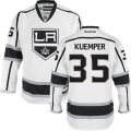 Los Angeles Kings #35 Darcy Kuemper Authentic White Away NHL Jersey