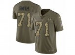 Cincinnati Bengals #71 Andre Smith Limited Olive Camo 2017 Salute to Service NFL Jersey
