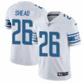 Detroit Lions #26 DeShawn Shead White Vapor Untouchable Limited Player NFL Jersey