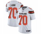 Cleveland Browns #70 Kendall Lamm White Vapor Untouchable Limited Player Football Jersey