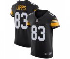 Pittsburgh Steelers #83 Louis Lipps Black Alternate Vapor Untouchable Elite Player Football Jersey